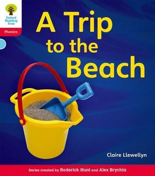 portada a trip to the beach. by claire llewellyn, roderick hunt