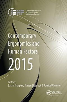 portada Contemporary Ergonomics and Human Factors 2015: Proceedings of the International Conference on Ergonomics & Human Factors 2015, Daventry, Northamptons (en Inglés)