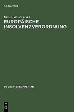 portada Europäische Insolvenzverordnung: Kommentar (in German)