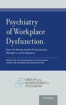 portada Psychiatry Of Workplace Dysfunction (en Inglés)
