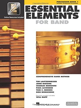 portada Essential Elements 2000 - Book 1: Percussion/Keyboard Percussion [With Cdrom] (en Inglés)