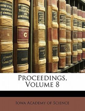 portada proceedings, volume 8 (in English)