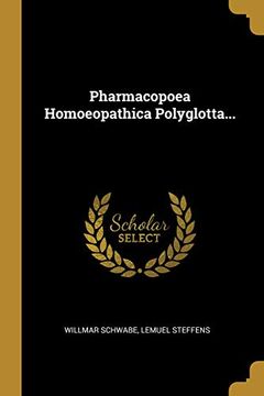 portada Pharmacopoea Homoeopathica Polyglotta.