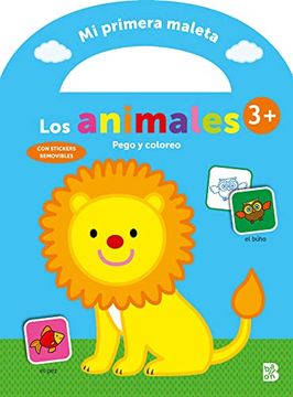 portada Mi Primera Maleta - Pego y Coloreo - los Animales (in Spanish)