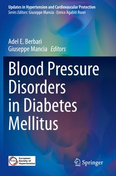 portada Blood Pressure Disorders in Diabetes Mellitus (en Inglés)