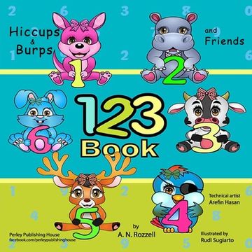 portada Hiccups & Burps with Friends: My 123 Book (en Inglés)