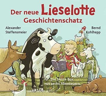 portada Der Neue Lieselotte Geschichtenschatz: Die Bunte box mit Sechs Abenteuern (en Alemán)