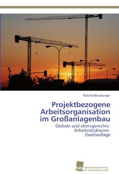portada Projektbezogene Arbeitsorganisation Im Grossanlagenbau