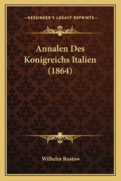 portada Annalen Des Konigreichs Italien (1864) (en Alemán)