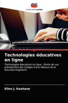 portada Technologies éducatives en ligne (en Francés)