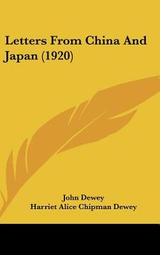 portada letters from china and japan (1920) (in English)