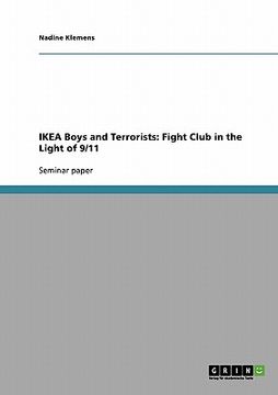 portada ikea boys and terrorists: fight club in the light of 9/11 (in English)