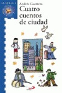portada Cuatro cuentos de ciudad (La brújula - serie azul)