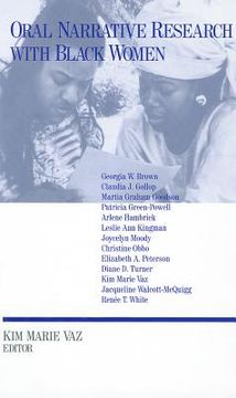 portada oral narrative research with black women (en Inglés)