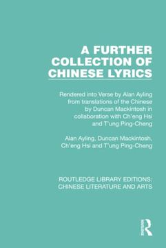 portada A Further Collection of Chinese Lyrics (en Inglés)