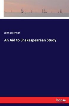 portada An Aid to Shakespearean Study (en Inglés)