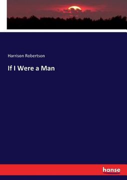 portada If I Were a Man (en Inglés)