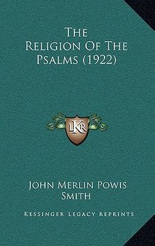 portada the religion of the psalms (1922)