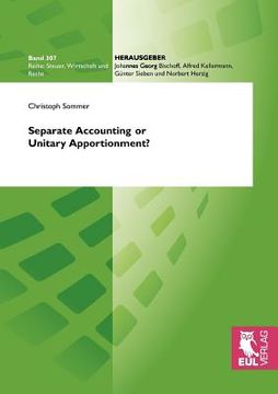 portada separate accounting or unitary apportionment? (en Inglés)