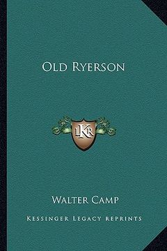portada old ryerson (en Inglés)