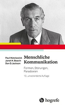 portada Menschliche Kommunikation: Formen, Störungen, Paradoxien (in German)