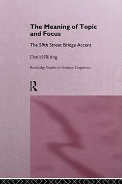 portada The Meaning of Topic and Focus (in English)