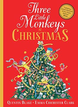 portada Three Little Monkeys at Christmas: A Wickedly Funny Festive Adventure!
