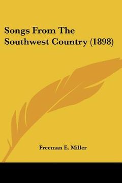 portada songs from the southwest country (1898)