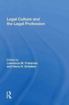 portada Legal Culture and the Legal Profession (in English)