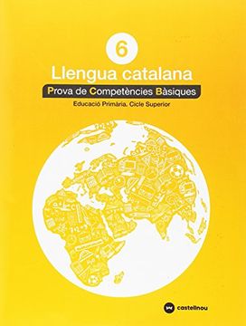 portada Proves Llengua Catalá 6E. Primaria. Competencies Básiques (en Catalá)