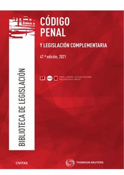 portada Código Penal y Legislación Complementaria (Papel + E-Book): 7 (Biblioteca de Legislación)