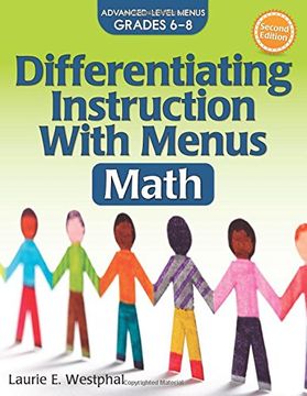 portada Differentiating Instruction with Menus: Math (2nd Ed.): Advanced Level Menus Grades 6-8