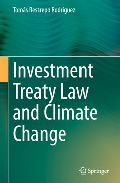 portada Investment Treaty Law and Climate Change (en Inglés)