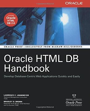 portada Oracle Html db Handbook (Oracle Press) (en Inglés)