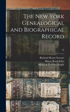 portada The New York Genealogical and Biographical Record; 52 (en Inglés)