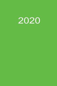 portada 2020: Planer 2020 A5 Grün (in German)