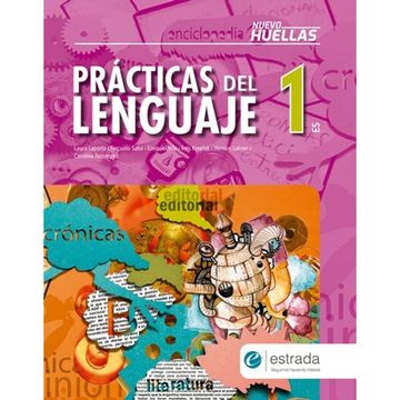 portada Practicas del Lenguaje 1 Estrada Nuevo Huellas [Es] (in Spanish)