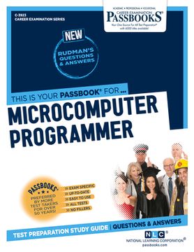 portada Microcomputer Programmer (C-3923): Passbooks Study Guide Volume 3923 (en Inglés)