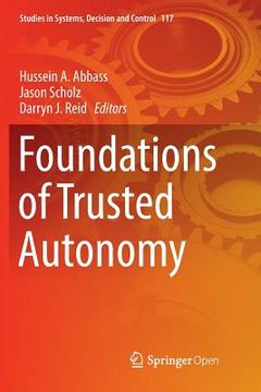 portada Foundations of Trusted Autonomy 