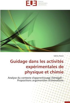 portada Guidage Dans Les Activites Experimentales de Physique Et Chimie