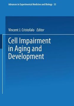 portada Cell Impairment in Aging and Development (en Inglés)