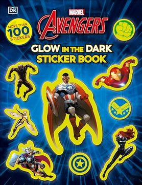 portada Marvel Avengers Glow in the Dark Sticker Book: With More Than 100 Stickers (in English)