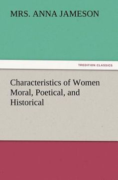 portada characteristics of women moral, poetical, and historical (en Inglés)