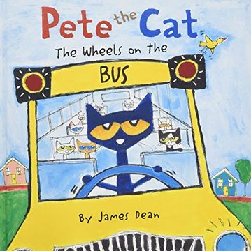 portada Pete the Cat: The Wheels on the bus (en Inglés)