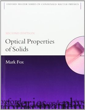 portada Optical Properties of Solids (Oxford Master Series in Physics) (in English)