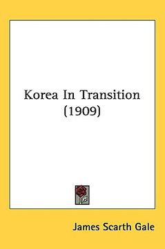 portada korea in transition (1909) (in English)