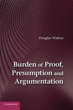 portada Burden of Proof, Presumption and Argumentation 