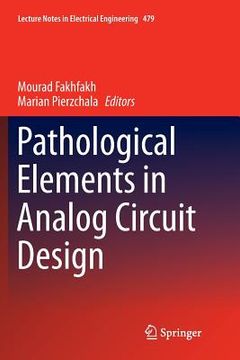 portada Pathological Elements in Analog Circuit Design (en Inglés)