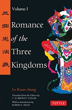 portada Romance of the Three Kingdoms Volume 1: Volume 1: Vol 1 (Tuttle Classics) (en Inglés)