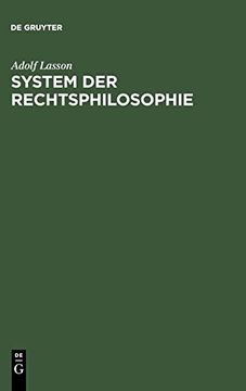 portada System der Rechtsphilosophie (en Alemán)
